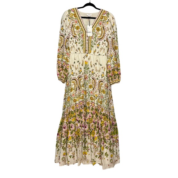 A Loves A Dresses & Skirts - NWT A Loves A Cottagecore Linen Dress Size Large Boho Romantic Prairiecore